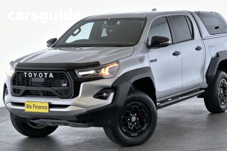 Silver 2023 Toyota Hilux Double Cab Pick Up GR-Sport (4X4)