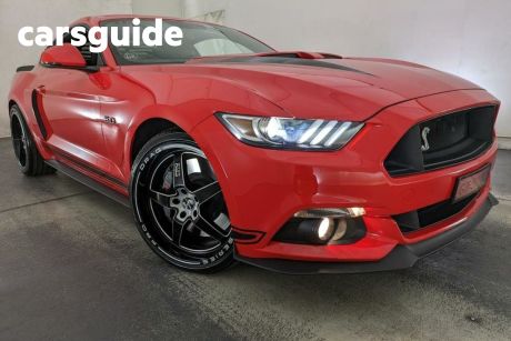 Red 2015 Ford Mustang Coupe Fastback GT 5.0 V8