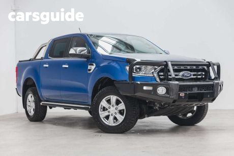 Blue 2019 Ford Ranger Double Cab Pick Up XLT 3.2 (4X4)