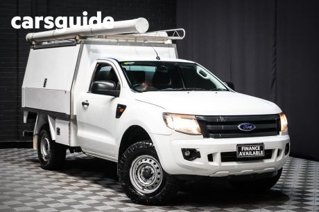 White 2015 Ford Ranger Cab Chassis XL 3.2 (4X4)