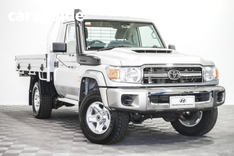 Silver 2022 Toyota Landcruiser 70 Series Cab Chassis GXL