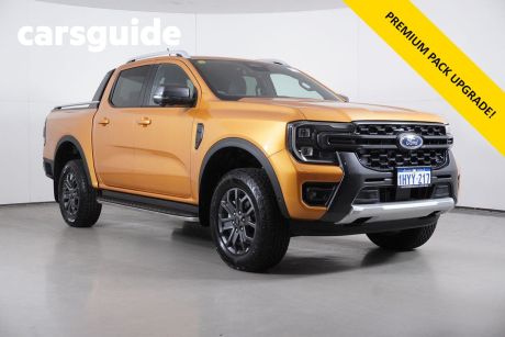 Gold 2022 Ford Ranger Double Cab Pick Up Wildtrak 2.0 (4X4)