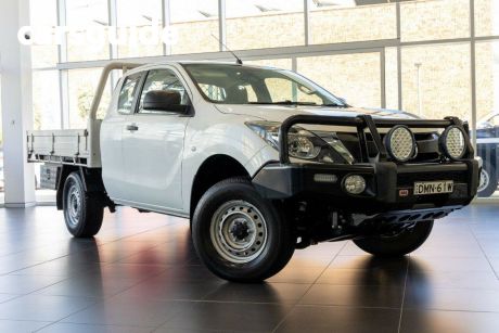 White 2017 Mazda BT-50 Freestyle Cab Chassis XT (4X2)