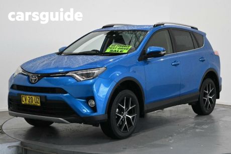Blue 2018 Toyota RAV4 Wagon GXL (4X4)