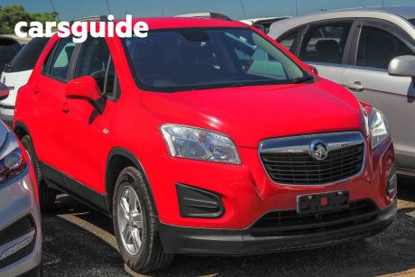 Red 2016 Holden Trax Wagon LS
