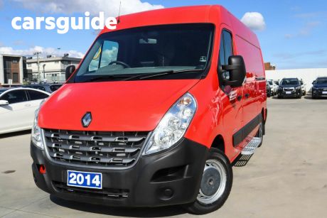 Red 2014 Renault Master Commercial Mid Roof MWB AMT