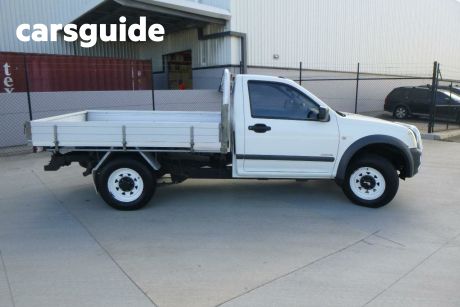 White 2005 Holden Rodeo Cab Chassis LX
