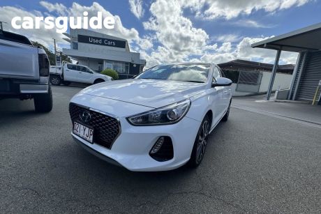White 2018 Hyundai i30 Hatchback Elite