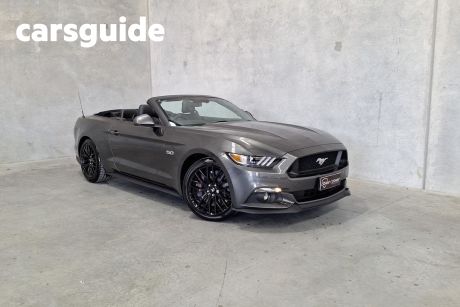 Grey 2017 Ford Mustang Convertible GT SelectShift