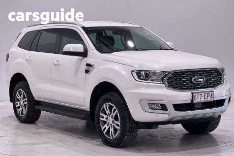 White 2022 Ford Everest Wagon Trend (4WD)