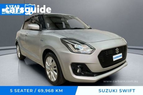 Silver 2017 Suzuki Swift Hatch