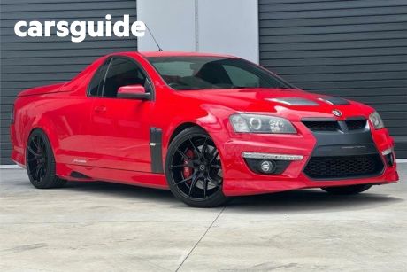 Red 2012 HSV Maloo Utility