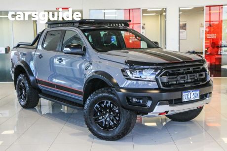 Grey 2021 Ford Ranger Double Cab Pick Up Raptor 2.0 (4X4)