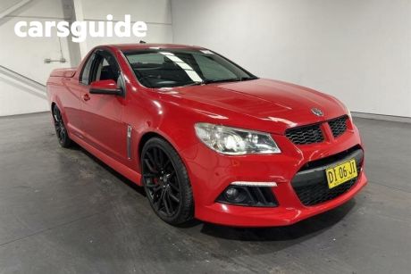Red 2014 HSV Maloo Utility