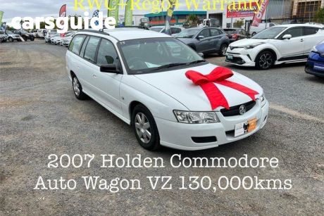 White 2007 Holden Commodore Wagon Executive