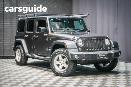Grey 2016 Jeep Wrangler Unlimited Softtop Sport (4X4)