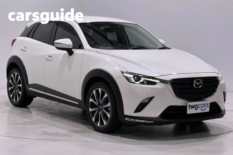 White 2018 Mazda CX-3 Wagon S Touring (fwd)