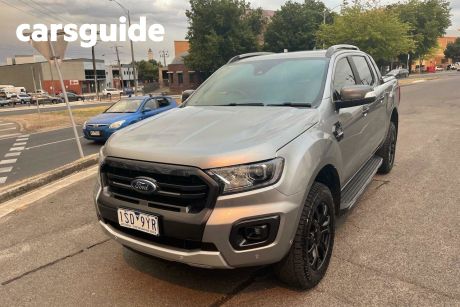 Grey 2020 Ford Ranger Double Cab Pick Up Wildtrak 3.2 (4X4)
