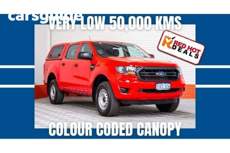 Red 2021 Ford Ranger Double Cab Chassis XL 3.2 (4X4)