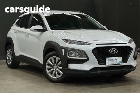 White 2018 Hyundai Kona Wagon GO (fwd)