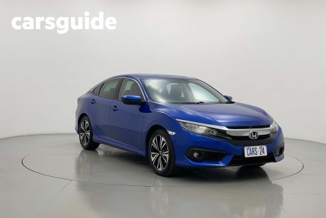 Blue 2017 Honda Civic Sedan VTI-LX