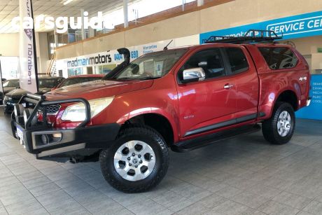 Red 2012 Holden Colorado Ute Tray RG MY13 LTZ Utility Space Cab 4dr Spts Auto 6sp 4x4 1069kg 2