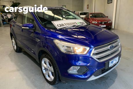 Blue 2018 Ford Escape Wagon Trend (awd)