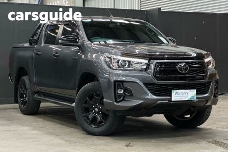 Grey 2020 Toyota Hilux Double Cab Pick Up Rogue (4X4)