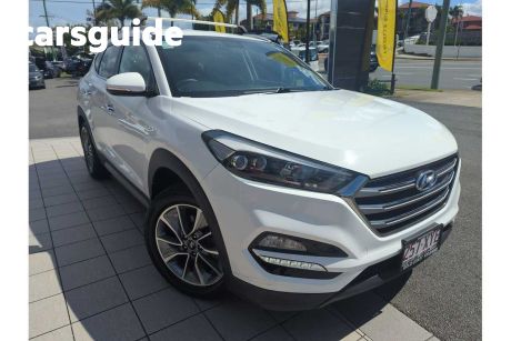 White 2018 Hyundai Tucson Wagon Elite (fwd)