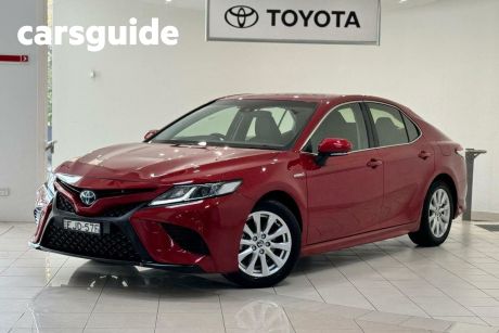 Red 2020 Toyota Camry OtherCar Hybrid