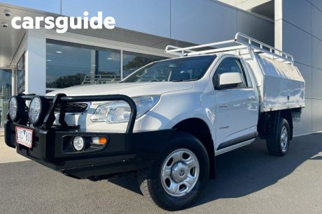 White 2013 Holden Colorado Cab Chassis LX (4X2)