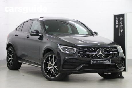 Grey 2019 Mercedes-Benz GLC300 Coupe 4Matic