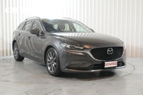 Grey 2019 Mazda 6 Wagon Sport