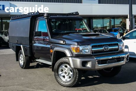 Grey 2022 Toyota Landcruiser 70 Series Cab Chassis LC79 GXL