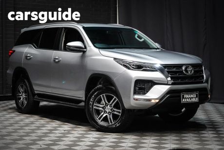 Silver 2023 Toyota Fortuner Wagon GXL