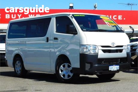 White 2023 Toyota HiAce Commercial DX