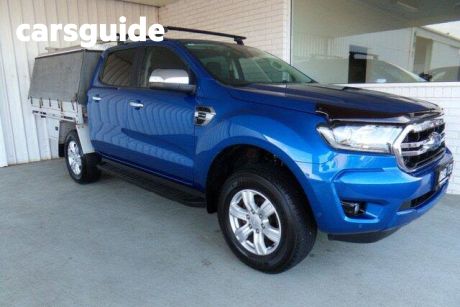 Blue 2019 Ford Ranger Double Cab Pick Up XLT 2.0 (4X4)