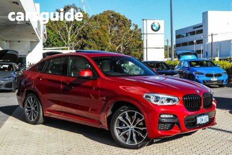 Red 2019 BMW X4 Coupe Xdrive 30I M Sport