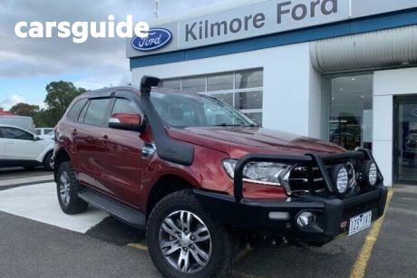 Red 2019 Ford Everest Wagon Trend (4WD 7 Seat)