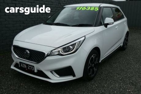 White 2019 MG 3 Hatch Excite