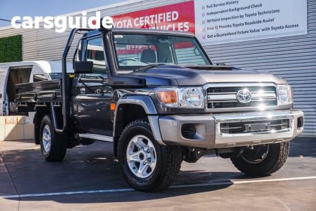 Grey 2022 Toyota Landcruiser 70 Series Cab Chassis LC79 GXL