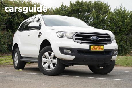 White 2019 Ford Everest Wagon Ambiente (rwd 5 Seat)