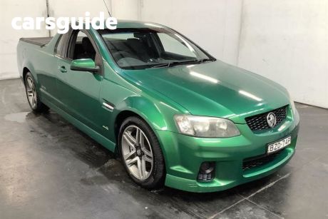 Green 2011 Holden Commodore Utility SS