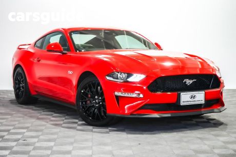 Red 2023 Ford Mustang Fastback GT 5.0 V8