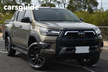 Brown 2021 Toyota Hilux Double Cab Pick Up Rogue (4X4)
