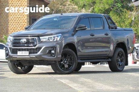 Grey 2019 Toyota Hilux Double Cab Pick Up Rugged (4X4)