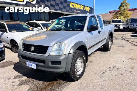 Silver 2004 Holden Rodeo Cab Chassis LX (4X4)