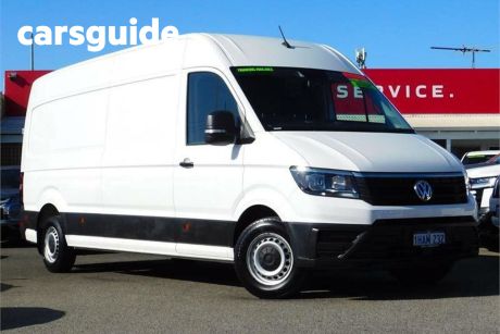 White 2020 Volkswagen Crafter Commercial 35 High Roof LWB FWD TDI340