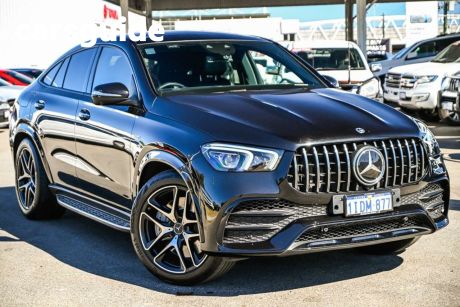 Black 2021 Mercedes-Benz GLE53 Coupe 4Matic+ (hybrid)