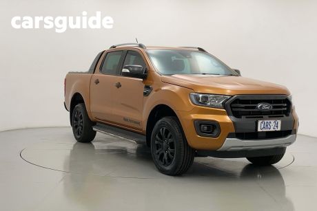 Brown 2021 Ford Ranger Double Cab Pick Up Wildtrak 2.0 (4X4)